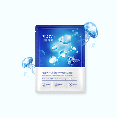 寻宝黄金城海月水母保湿修护神经酰胺面膜